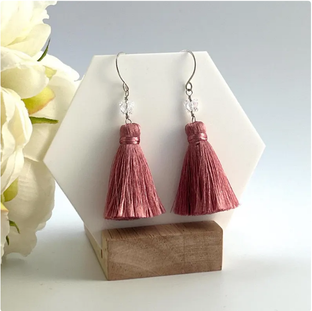 Butterfly Tassel Garden Earring