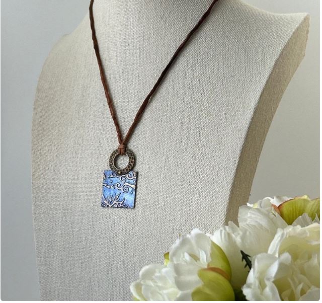 Island Wind Mixed Metal Necklace